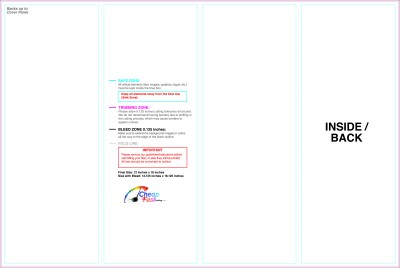 Brochure 12inx18in Accordion Inside Download Template Guideline - Brochures