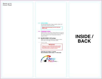 Brochure 8.5inx11in Zfold Inside Download Template Guideline - Brochures