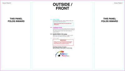 Brochure 9inx16in Singlegatefold Outside Download Template Guideline - Brochures