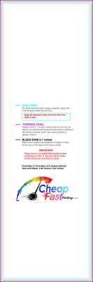 Postcard 2.75inx8.5in V Download Template Guideline - Postcards Normal