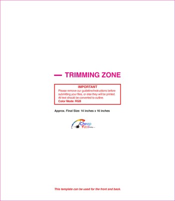 Tshirt Master 14x16 Download Template Guideline - Tshirt