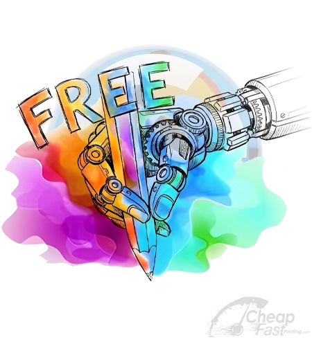 Free Human & AI Graphic Design Services