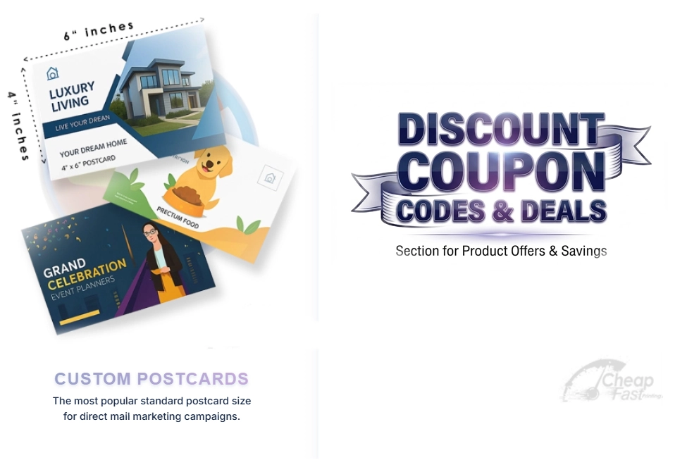 Custom Postcards Miniature