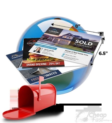 6 5x8 Wide Retail Promotional Card