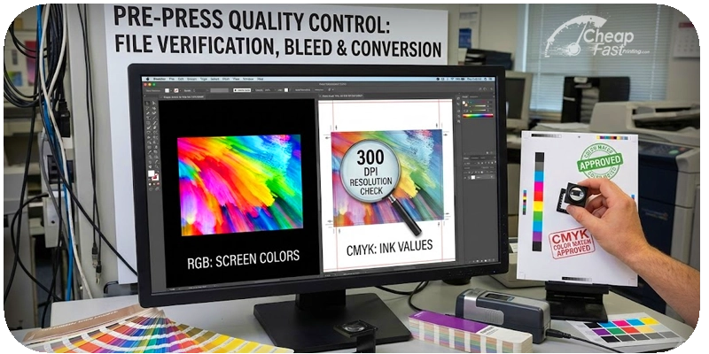 Visual guide for print ready file prep