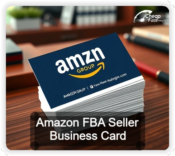 Amazon Fba Seller business card design sample