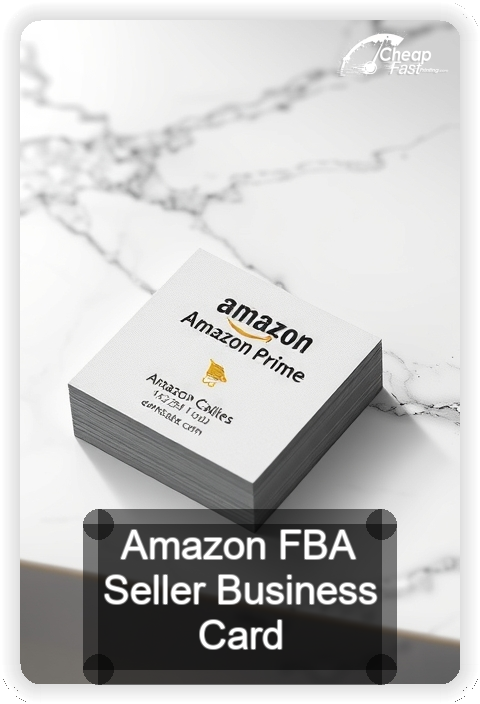 Amazon Fba Seller business card design sample