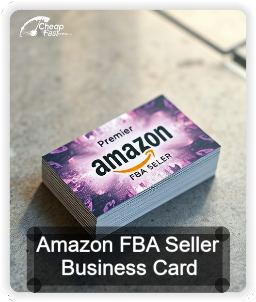 Amazon Fba Seller business card design sample