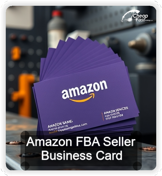 Amazon Fba Seller business card design sample