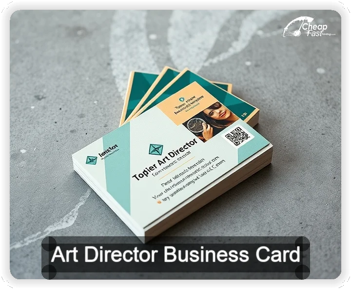 Art Director business card design sample