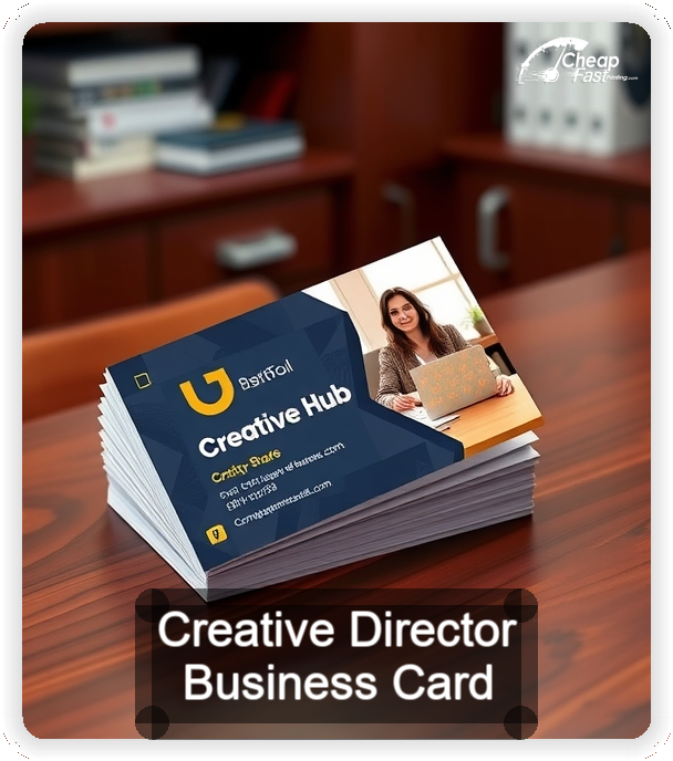 Creative Director business card design sample