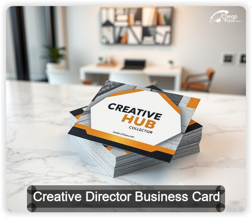 Creative Director business card design sample