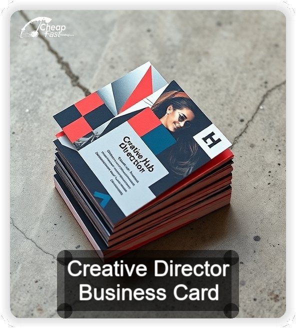 Creative Director business card design sample