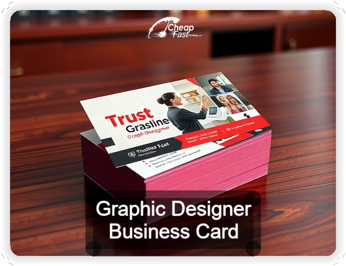 Graphic Designer business card design sample