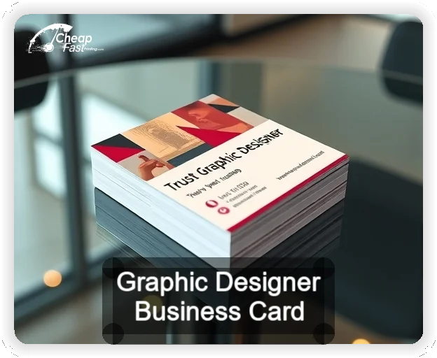 Graphic Designer business card design sample