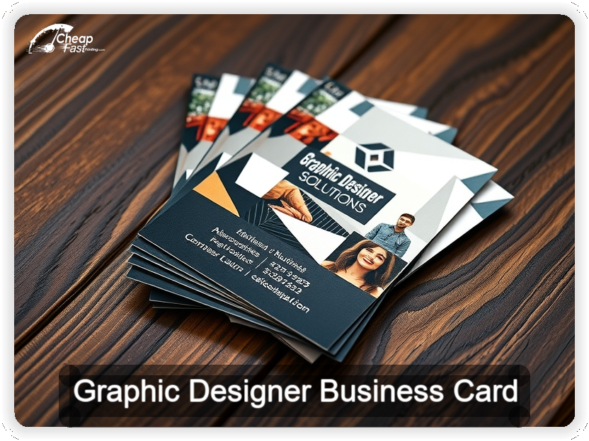 Graphic Designer business card design sample