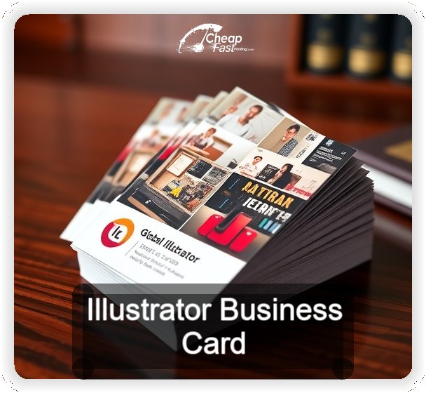 Illustrator business card design sample
