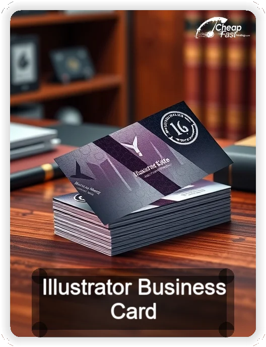 Illustrator business card design sample