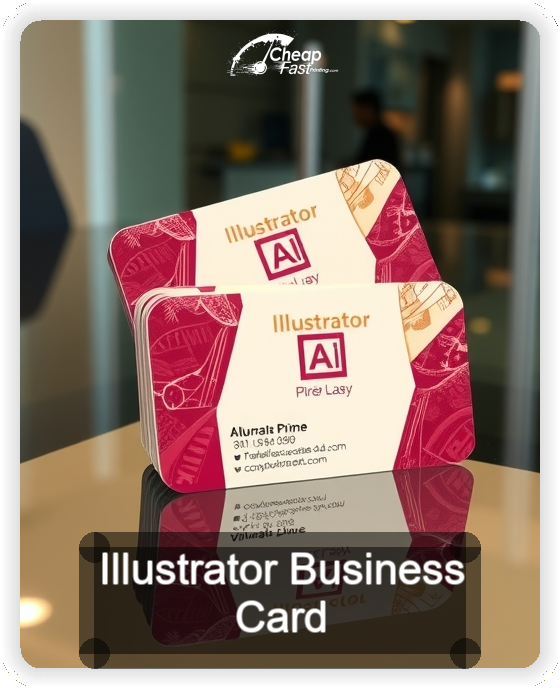 Illustrator business card design sample