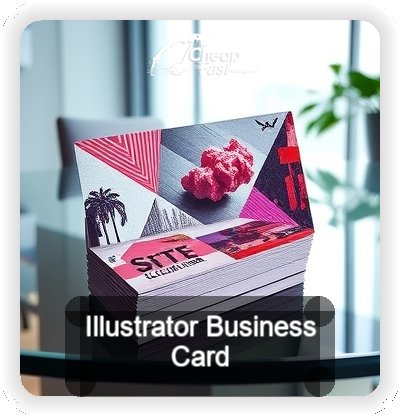 Illustrator business card design sample