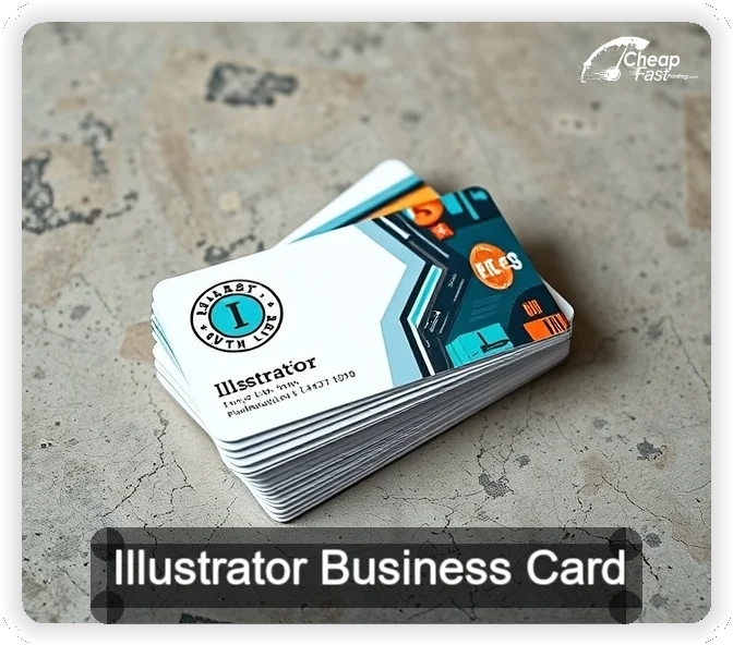Illustrator business card design sample