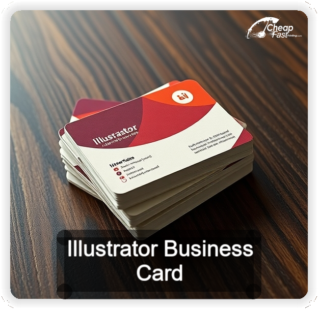 Illustrator business card design sample