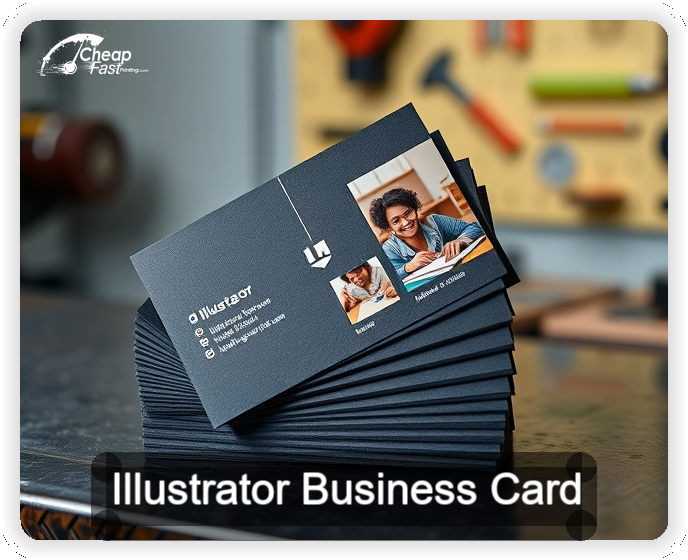 Illustrator business card design sample