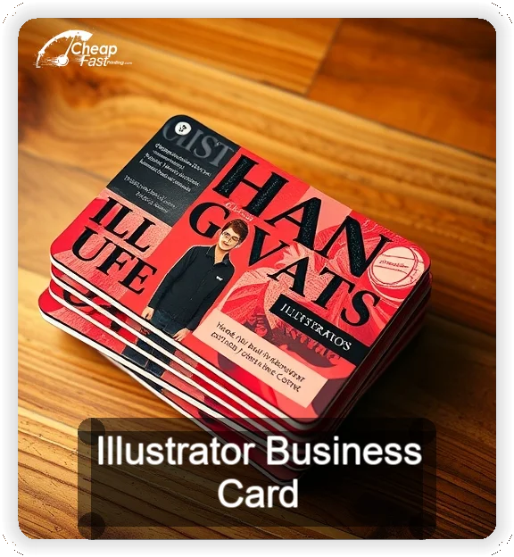 Illustrator business card design sample