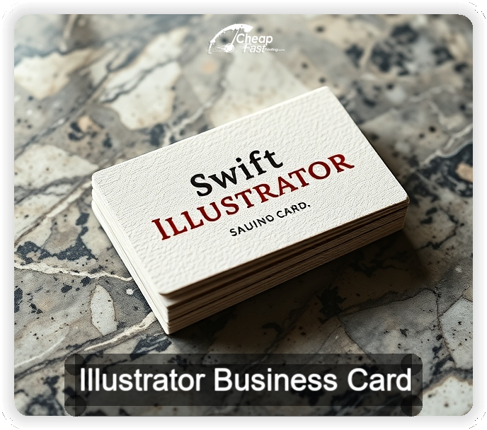 Illustrator business card design sample