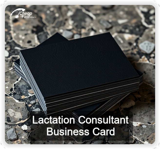 Lactation Consultant business card design sample