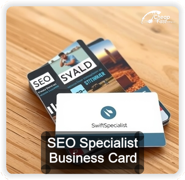 Seo Specialist business card design sample