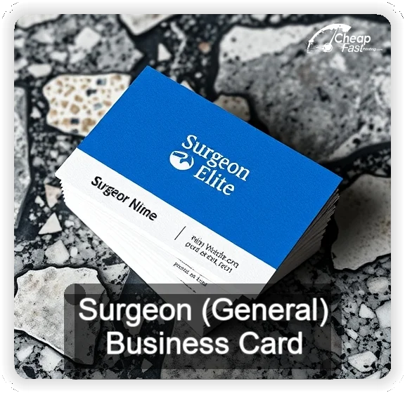 Surgeon General business card design sample