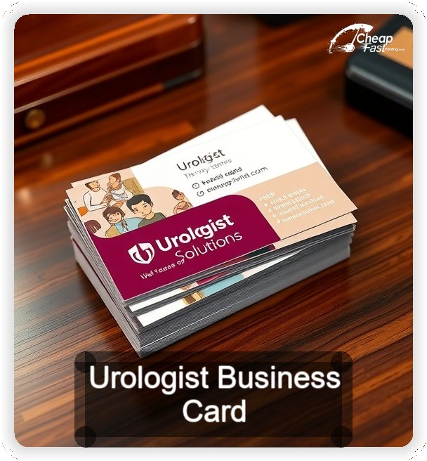 Urologist business card design sample