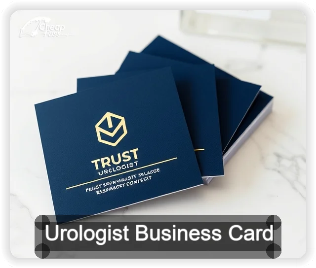 Urologist business card design sample