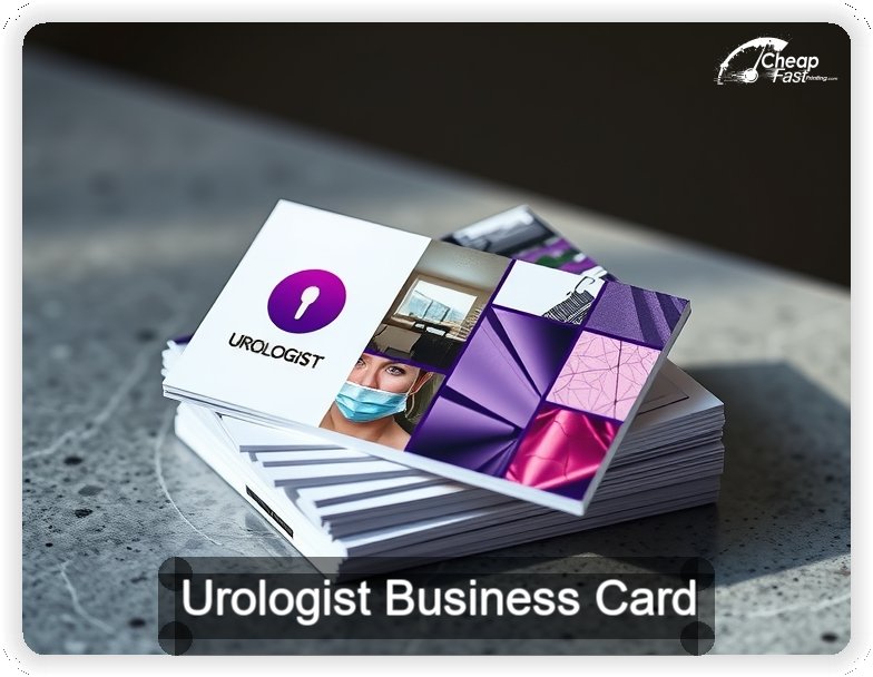 Urologist business card design sample