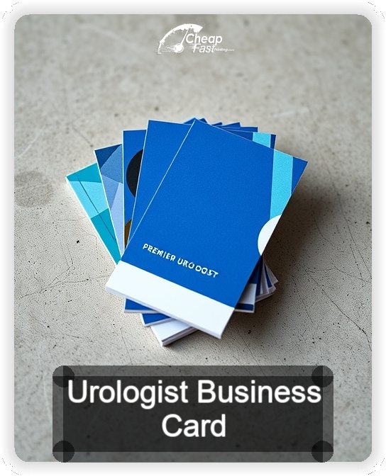 Urologist business card design sample