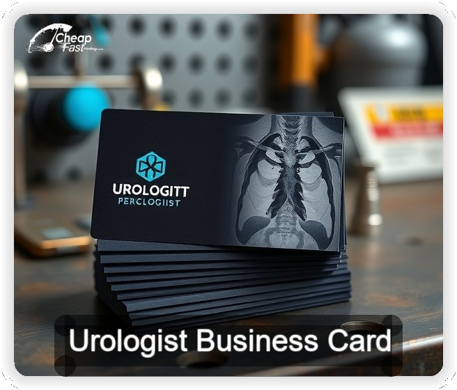 Urologist business card design sample