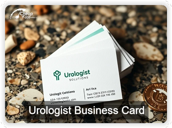 Urologist business card design sample
