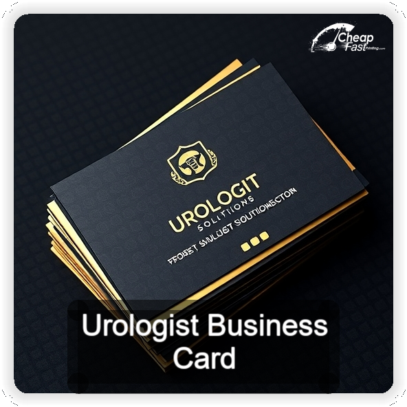 Urologist business card design sample