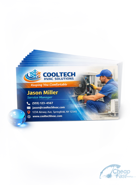 Gloss business card example