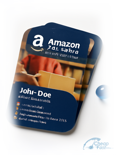 Amazon FBA seller business card example