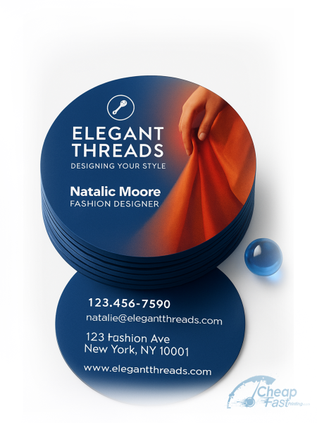 Fashion designer card example