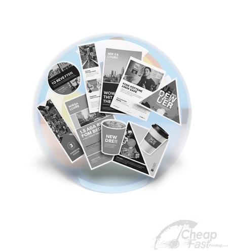 Custom Shaped Black And White Copy