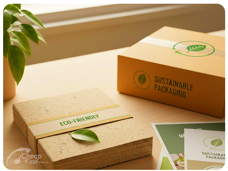 Icon representing eco-friendly printing