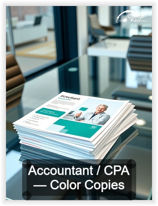 Accountant Cpa business card design sample