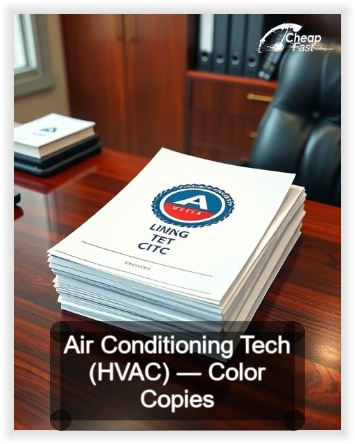 Air Conditioning Tech Hvac business card design sample