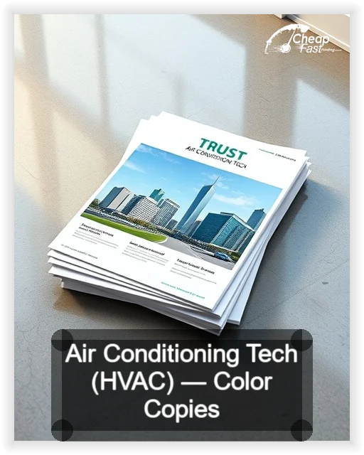 Air Conditioning Tech Hvac business card design sample