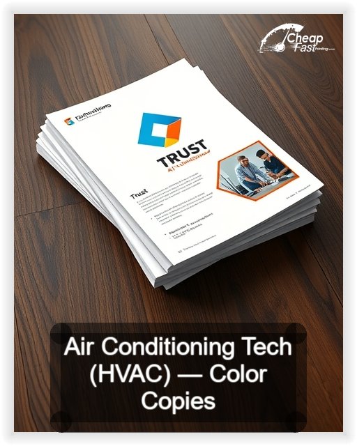 Air Conditioning Tech Hvac business card design sample