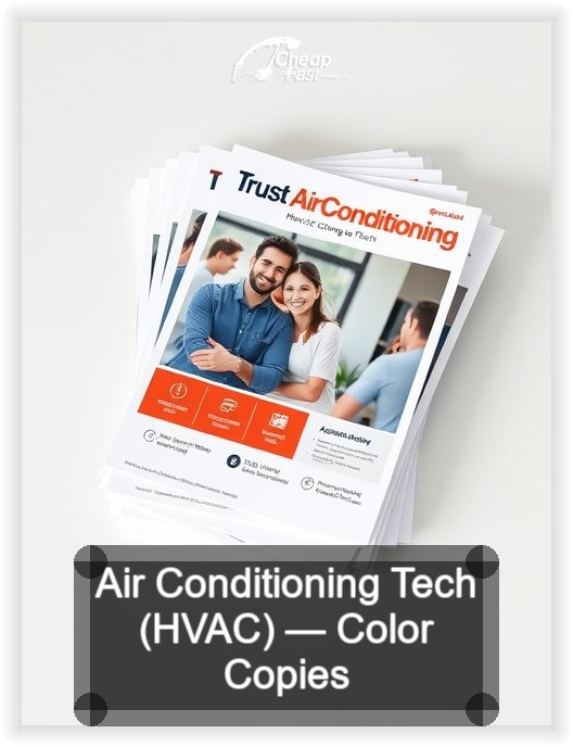 Air Conditioning Tech Hvac business card design sample