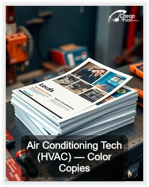 Air Conditioning Tech Hvac business card design sample